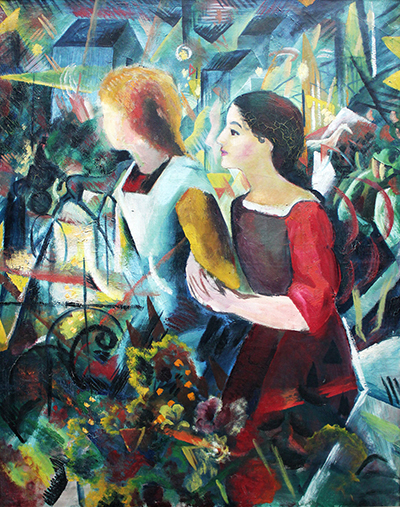 Two Girls August Macke